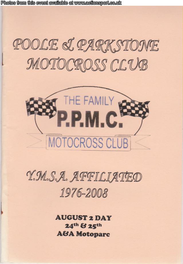 Event programme page